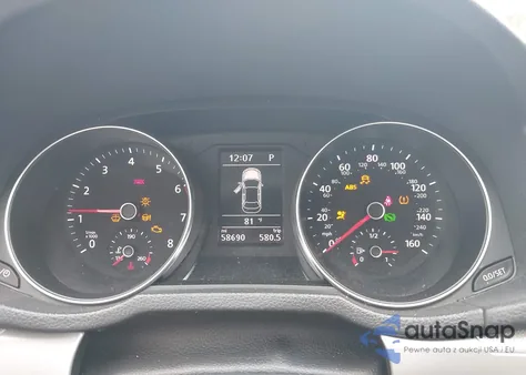 2017 Volkswagen Passat 1.8T S from USA, damaged, VIN 1VWAT7A37HC083320